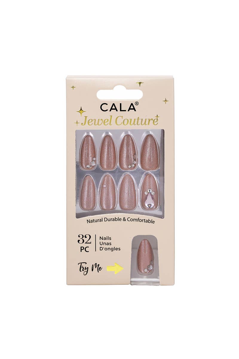 CALA Mauve Jewel Couture Ice Cat Eye Nail Kit