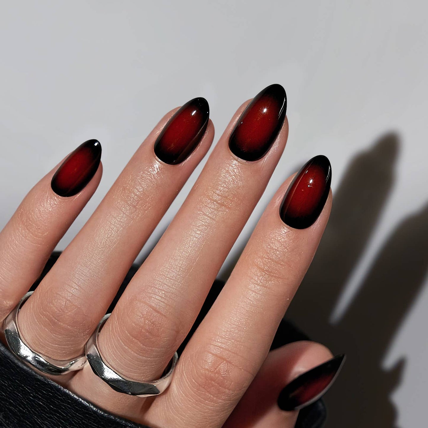 Short Almond Nails Wholesale: Vampire Kiss
