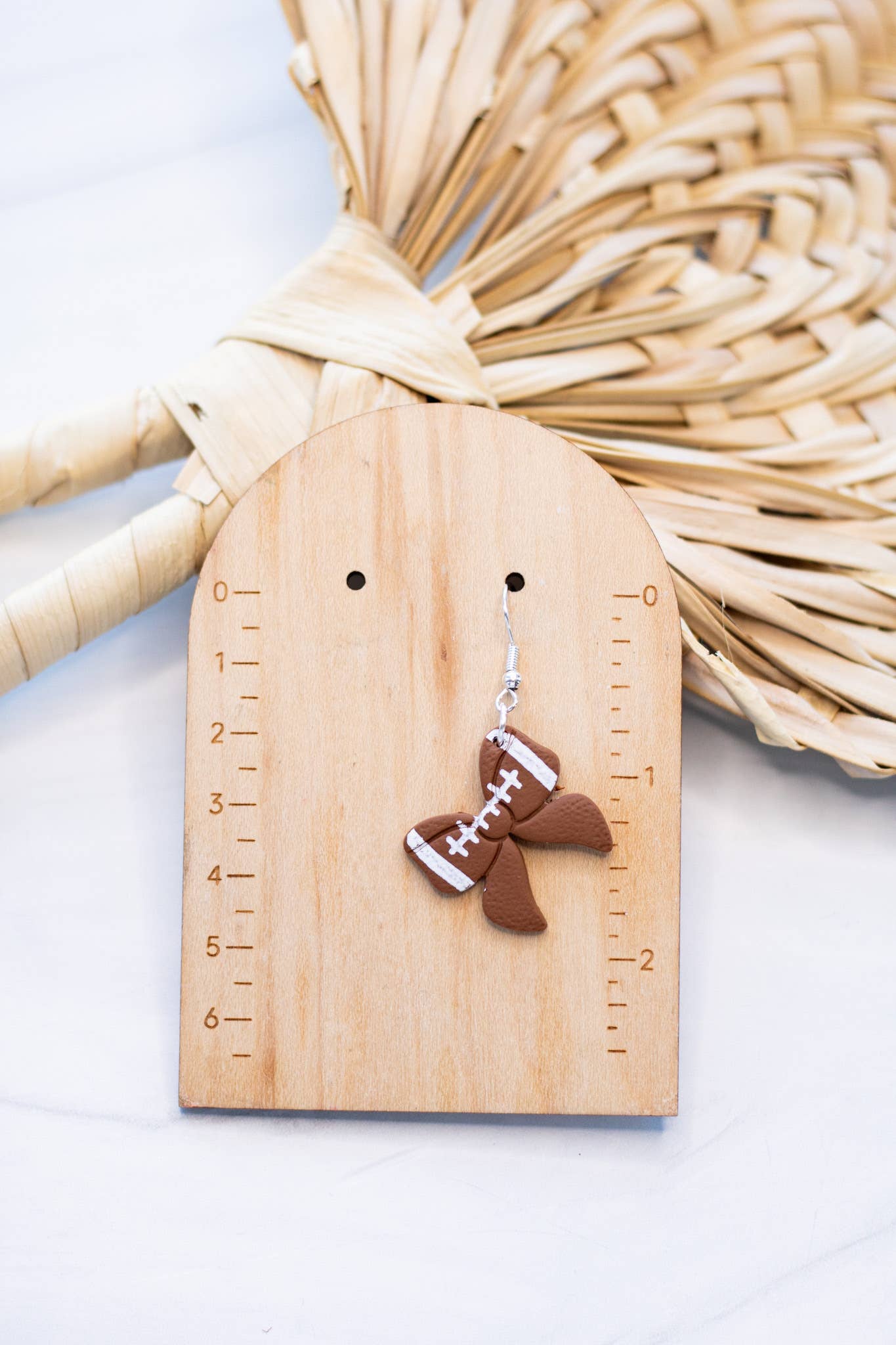 Football Bow Studs