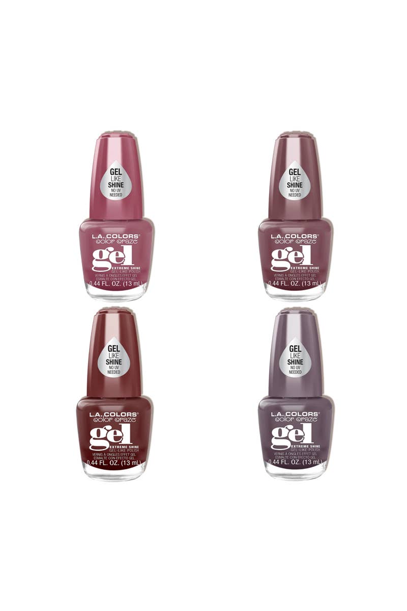 LA Colors Boldly Nude Gel Polish Collection