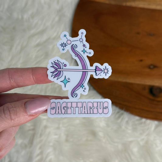 Sagittarius Astrology Sign Sticker
