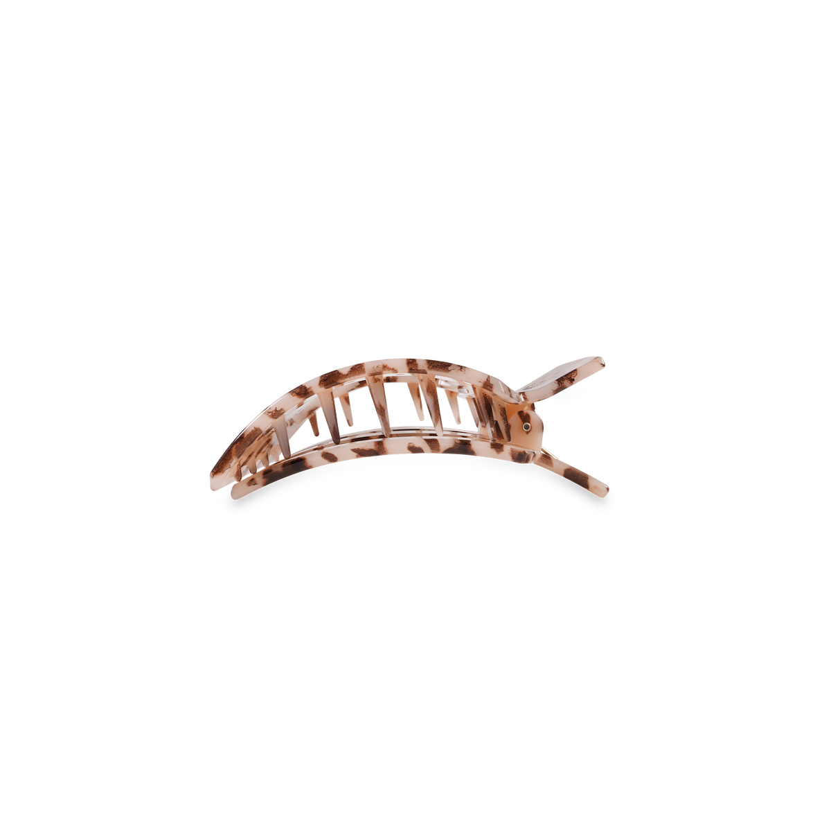 Blonde Tortoise | Small | Flat Square Hair Clip