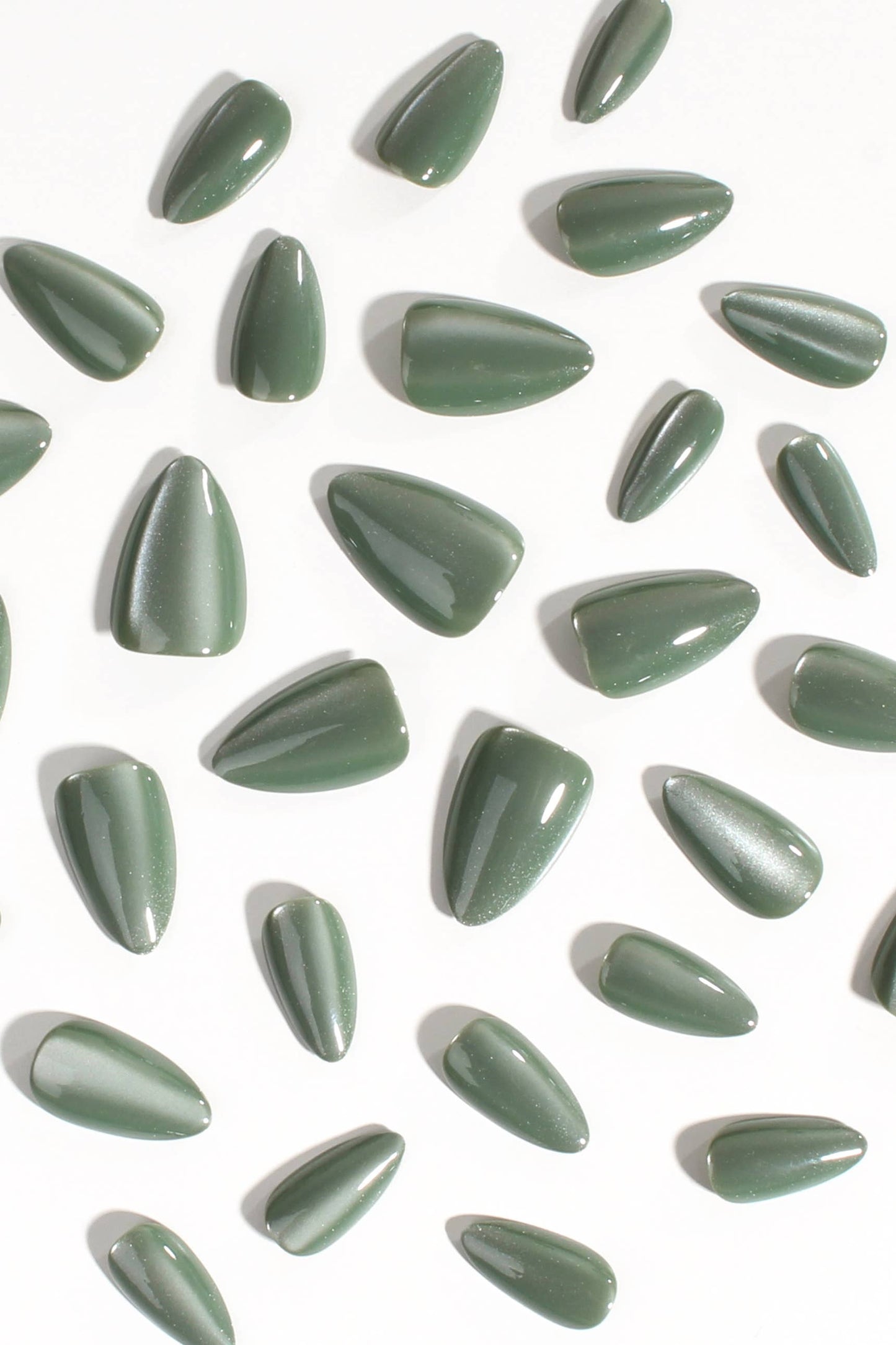 Sage Quartz | Soft & Durable Press-On Nails