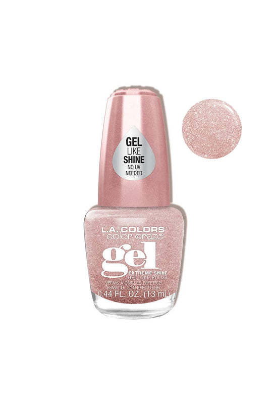 LA Colors Pink Sugar Extreme Shine Gel Polish