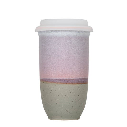 Horizon Ceramic Travel Mug – 16oz with Lid & Sleeve