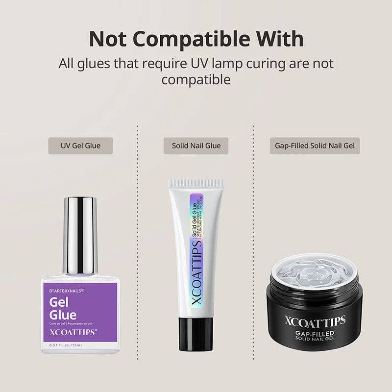 Press-On Nail Glue Remover 30ml-Acetone Free Gentle Remover