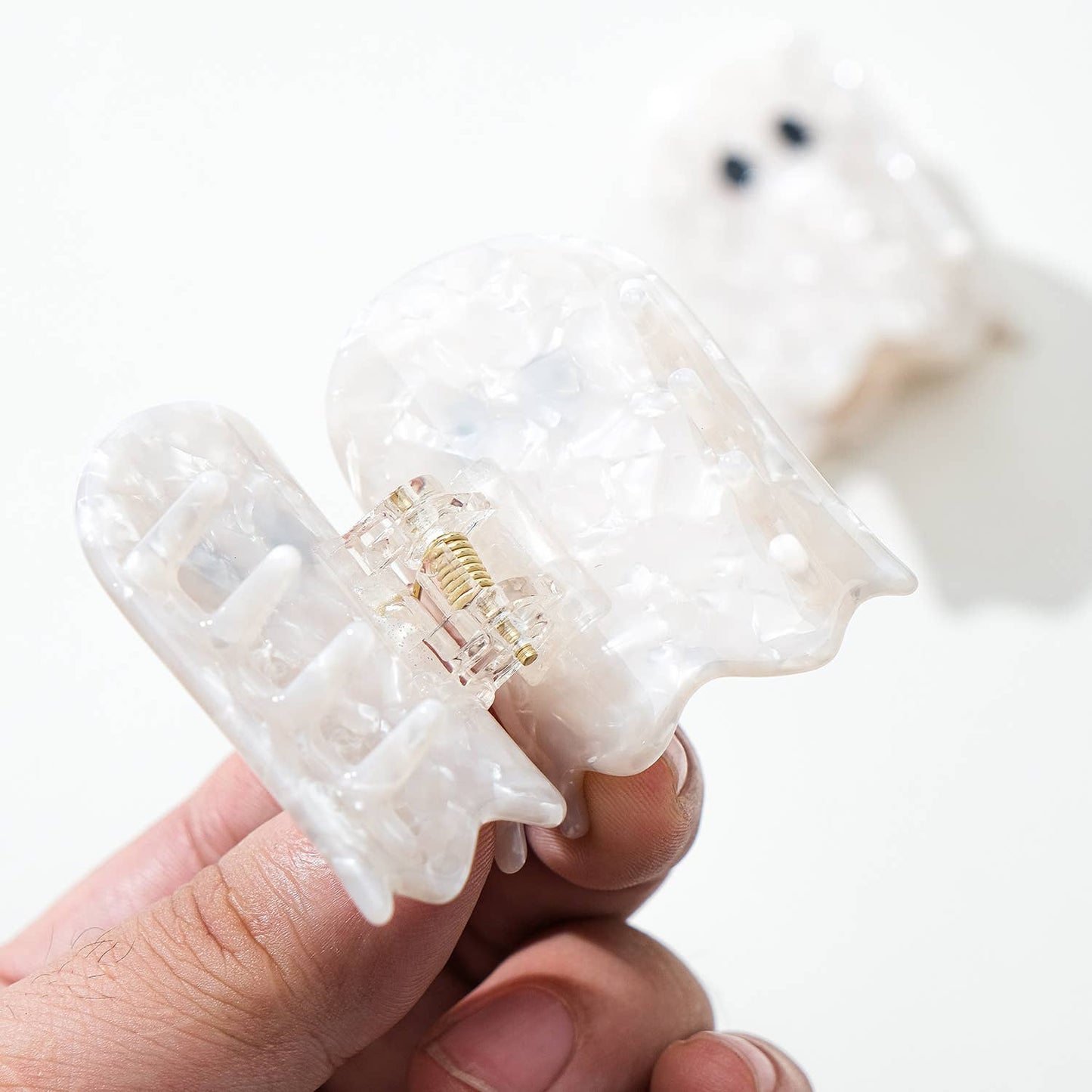 Cute Ghost | Halloween Claw Clip