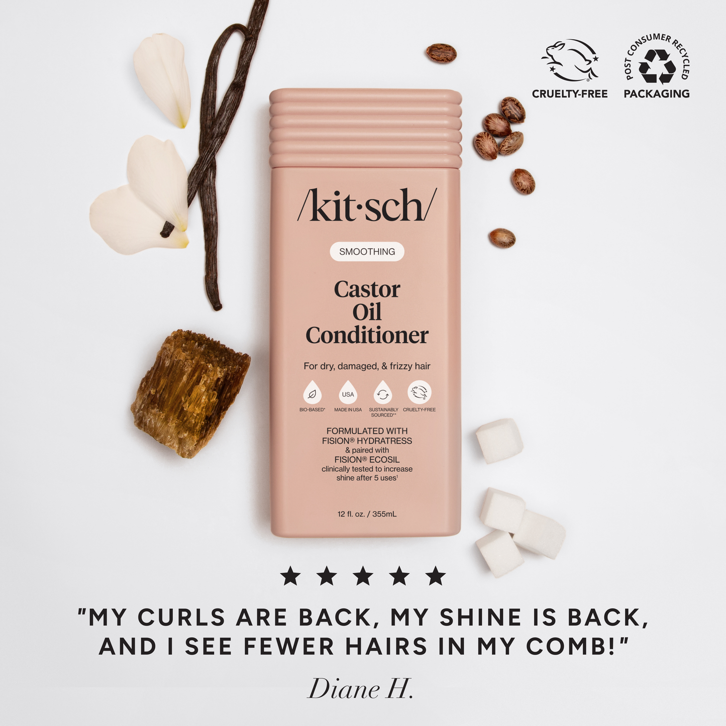 Smoothing Castor Oil Shampoo & Conditioner