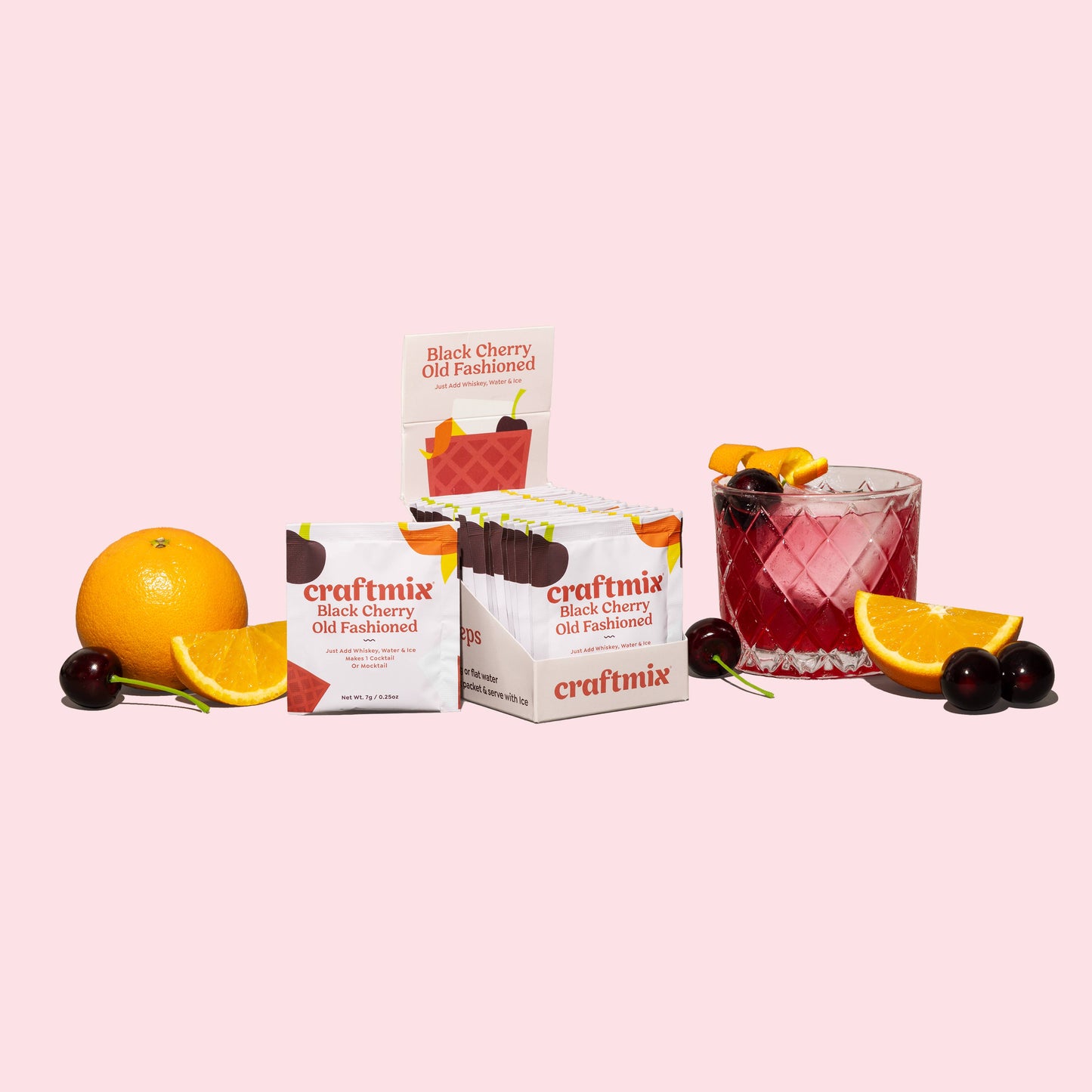 Black Cherry Old Fashioned Cocktail Mixer