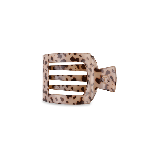 Blonde Tortoise | Small | Flat Square Hair Clip