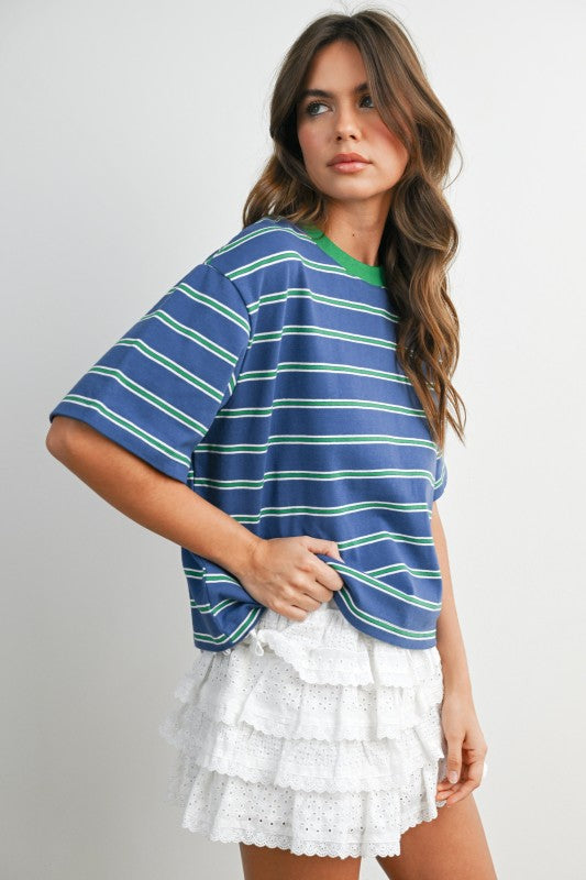 Weekend Chill Cropped Tee