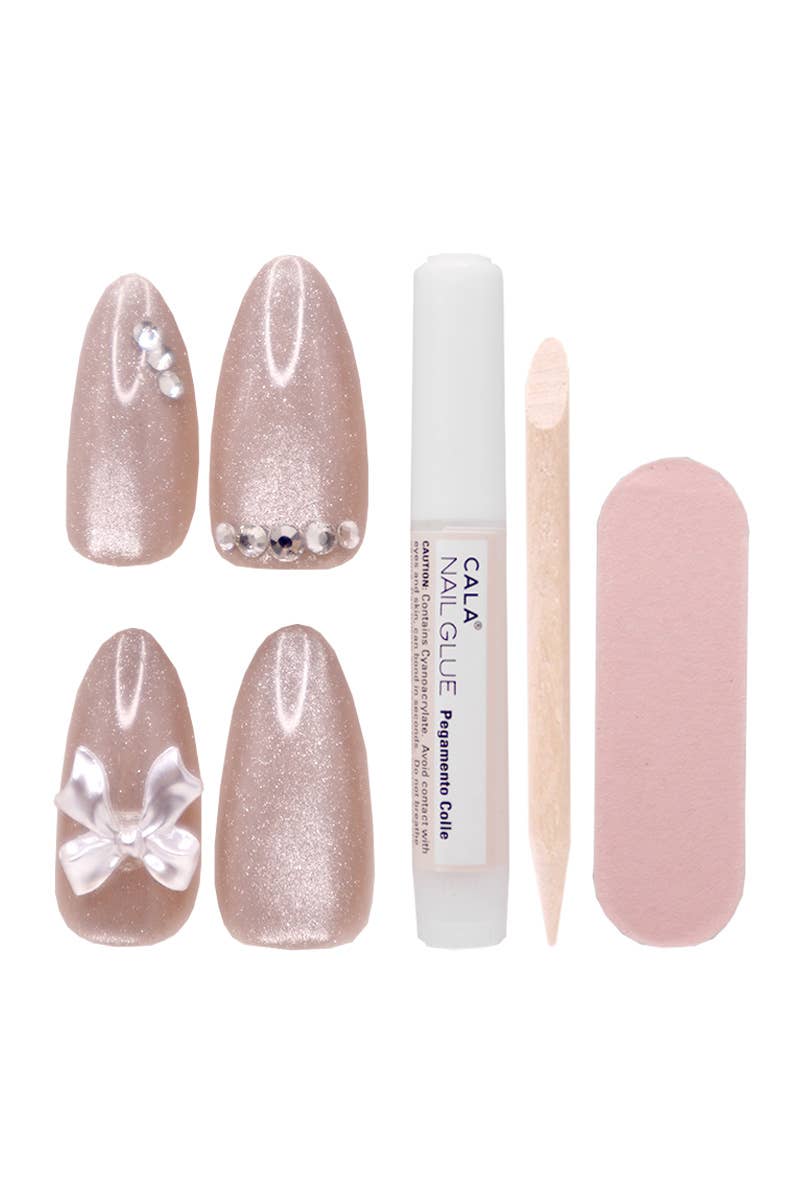 CALA Nude Jewel Couture Ice Cat Eye Nail Kit