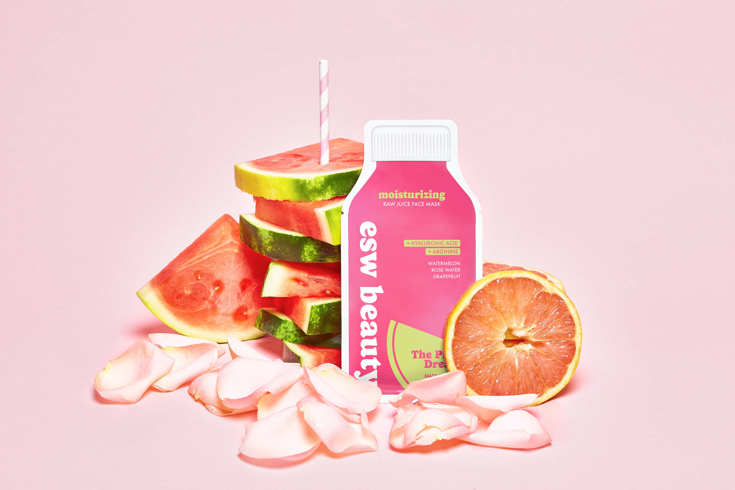 The Pink Dream Moisturizing Raw Juice Sheet Mask