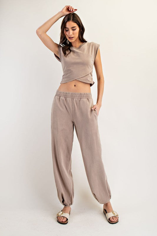 Jogger Pants - Mocha