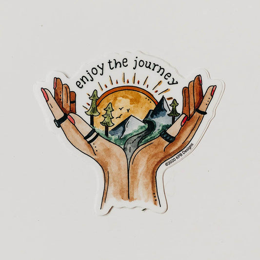Enjoy the Journey Vinyl Sticker