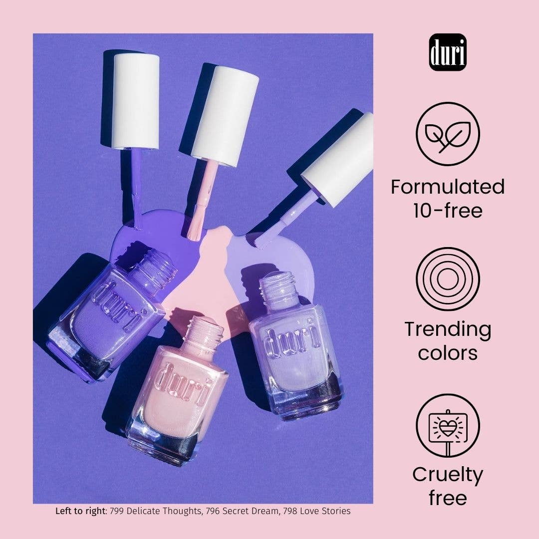 739 Sagittarius ♐, Grey Purple Nail Polish