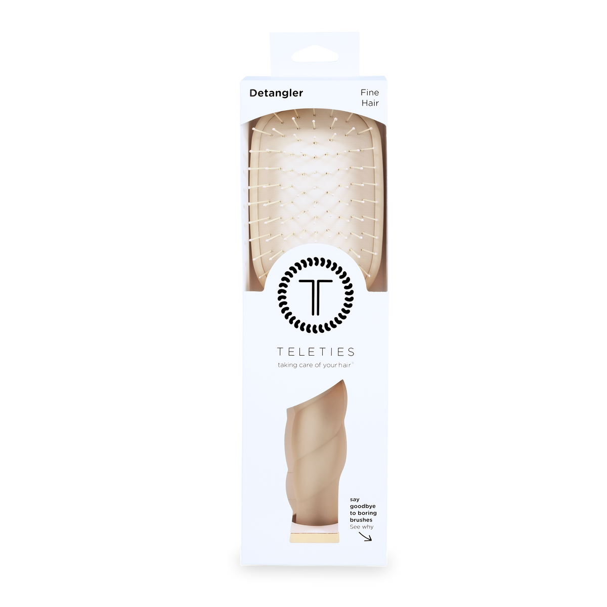 Detangler Brush |Tan| Fine
