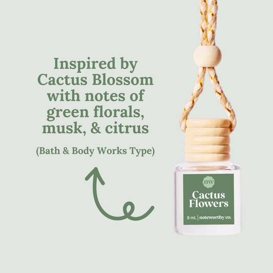Car Diffusers- Cactus Flowers