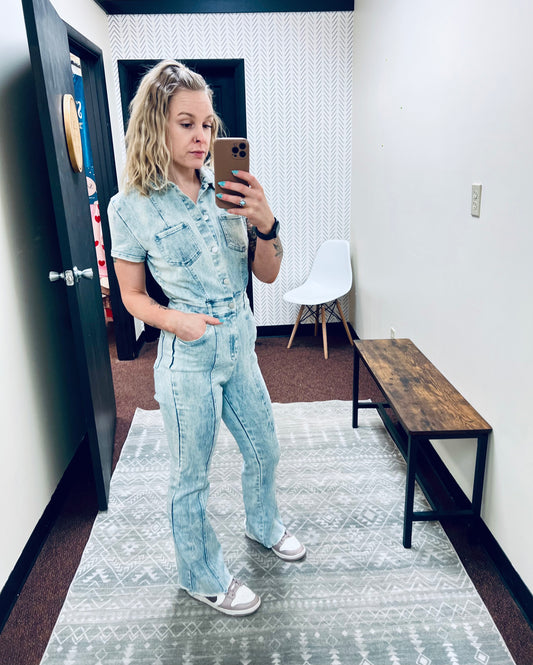 Denim Jumpsuit
