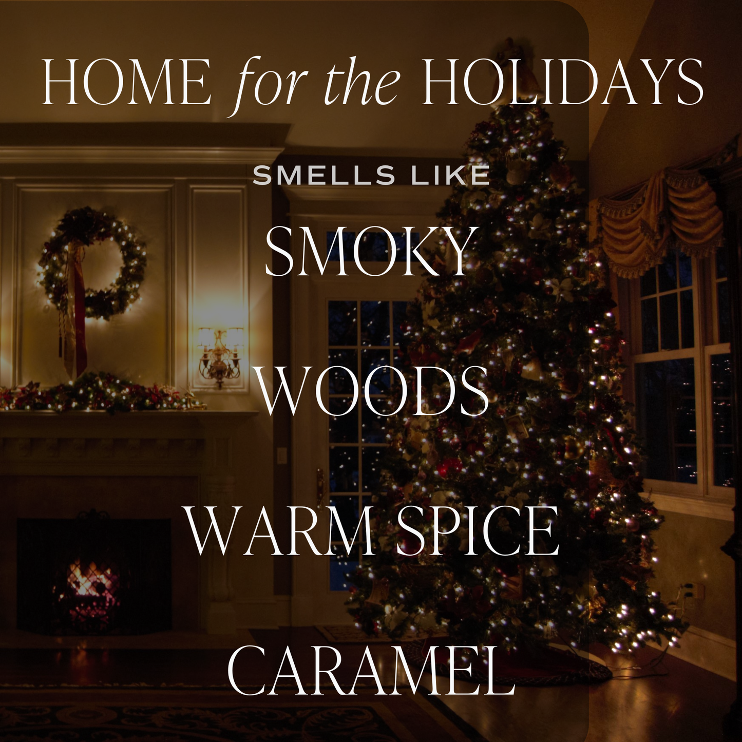 Home for the Holidays 15 oz Soy Candle, Matte Jar