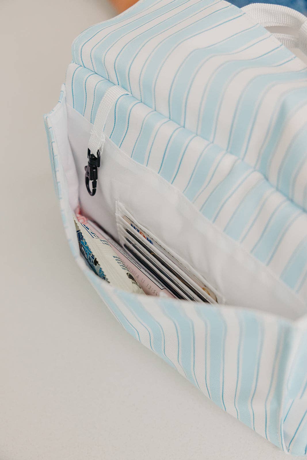 Blue Striped Brixley Lunch Box