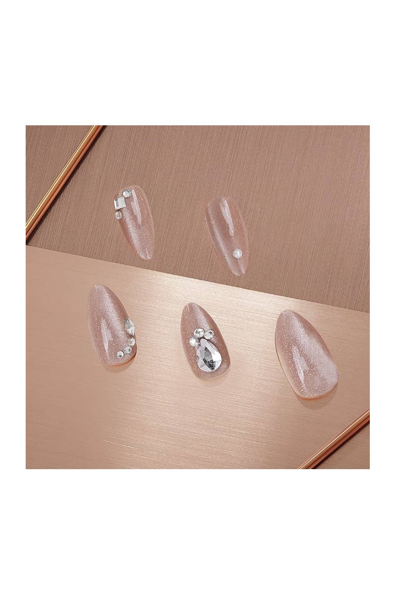 CALA Mauve Jewel Couture Ice Cat Eye Nail Kit