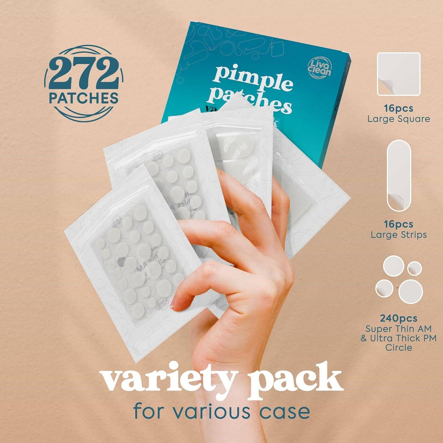 Variety Pack Pimple Patches