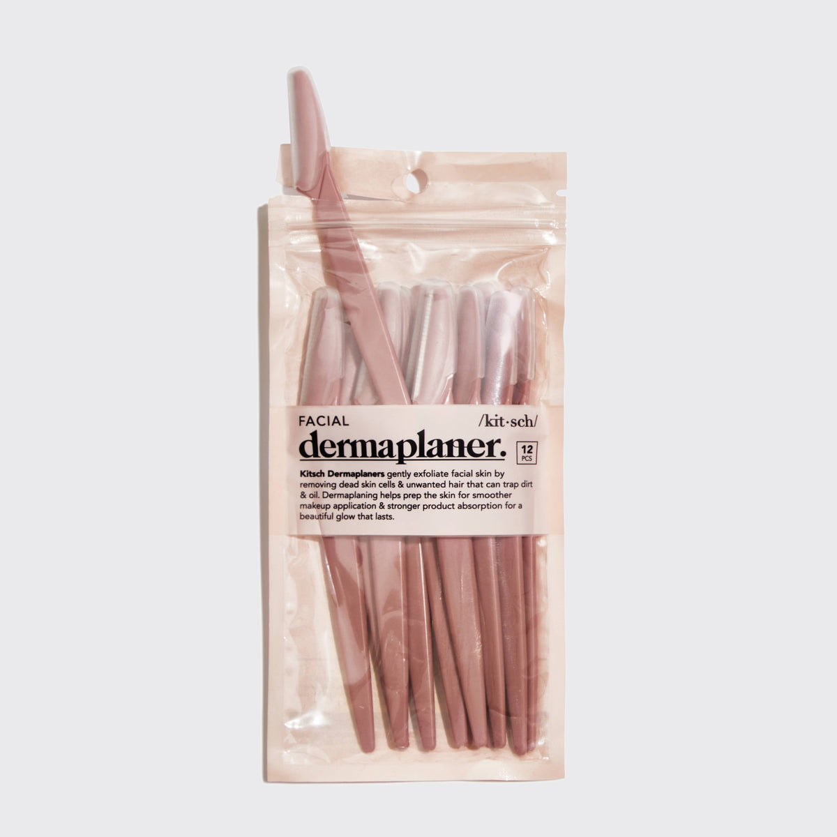 Recycled Plastic Dermaplaners 12pc Set - Terracotta