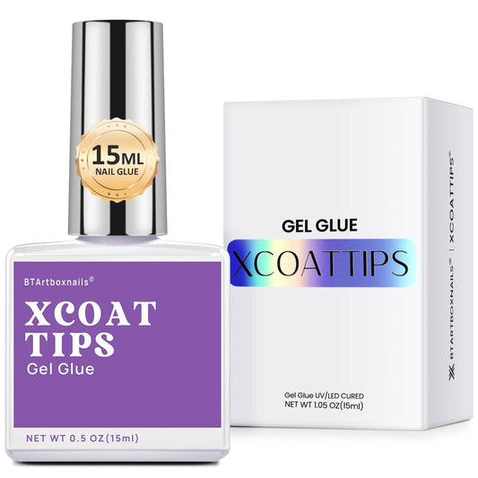 UV Gel Nails Glue 15ml - Glue Gel For Press On Nail Tips