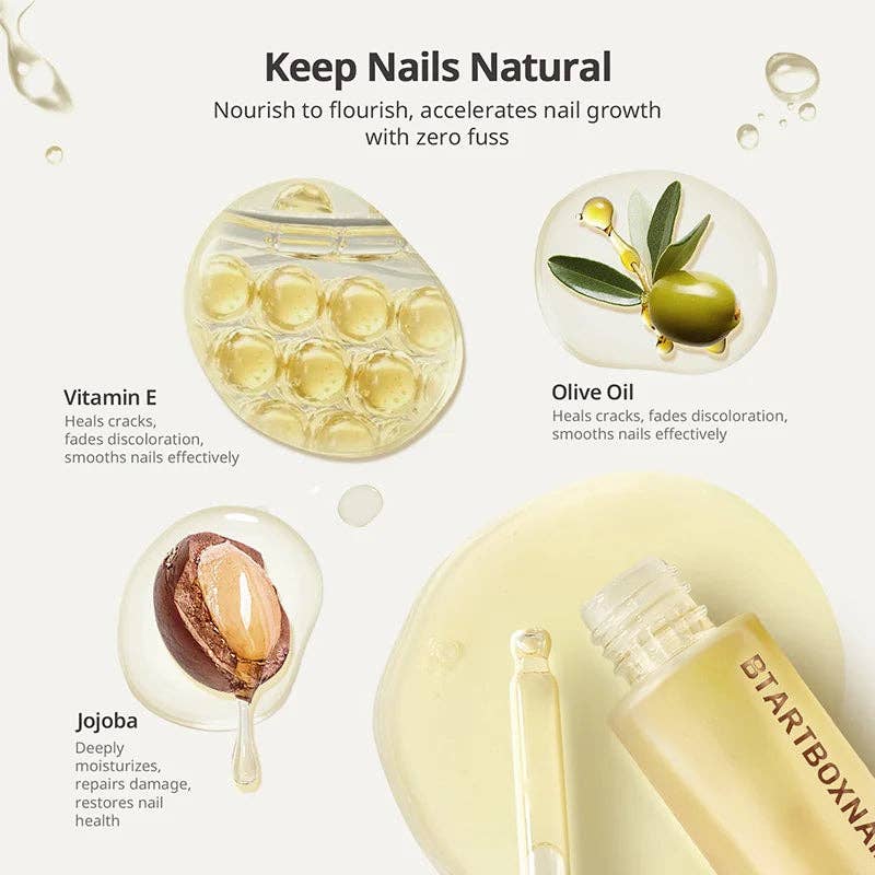 Naillush Nail Strengthener & Growth - Repair Damaged Nails