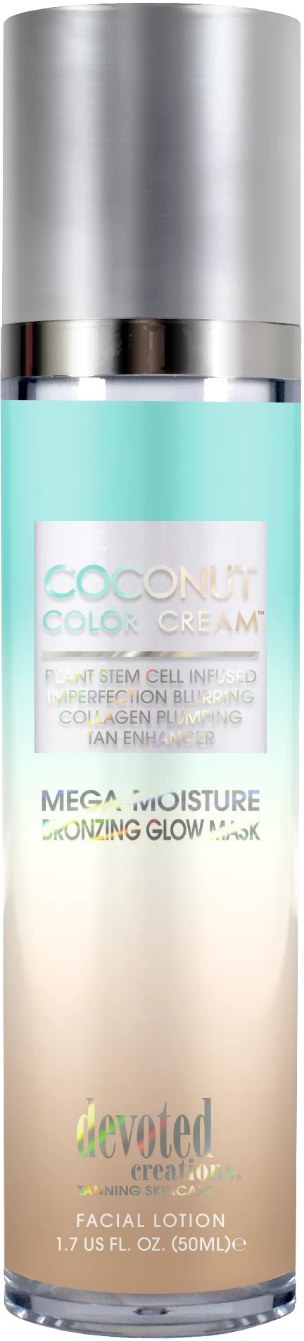 Coconut Color Cream™ Mega Moisture Bronzing Glow Mask | Devoted Creations
