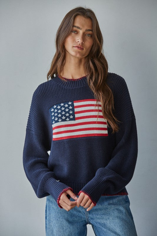All American Knit Sweater