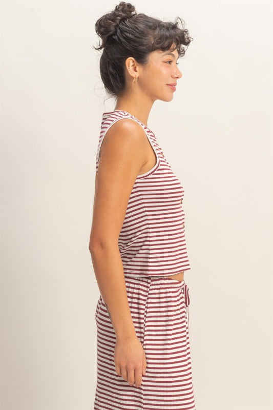 Harbor Stripe Tank