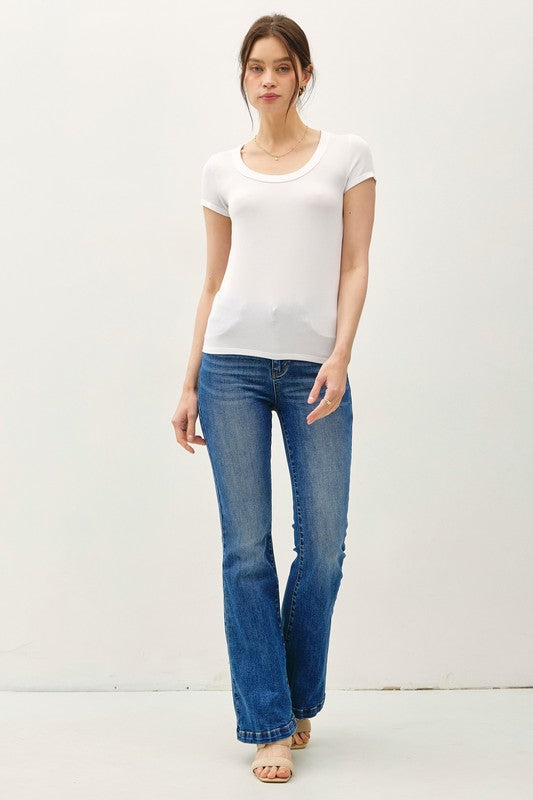 Main Character Baby Tee — Cloud Nine