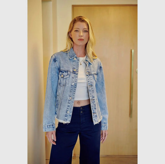 Medium Wash Denim Jacket