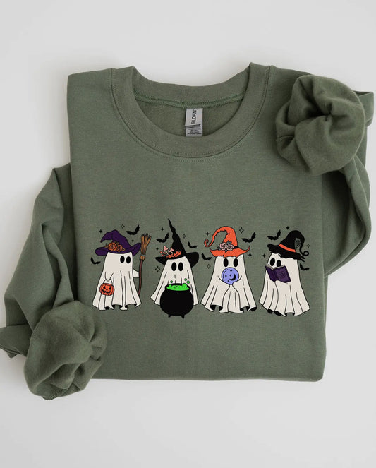 Halloween Ghosts Pullover