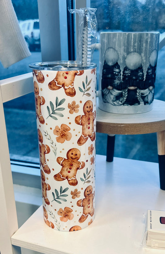 Gingerbread  Man Tumbler