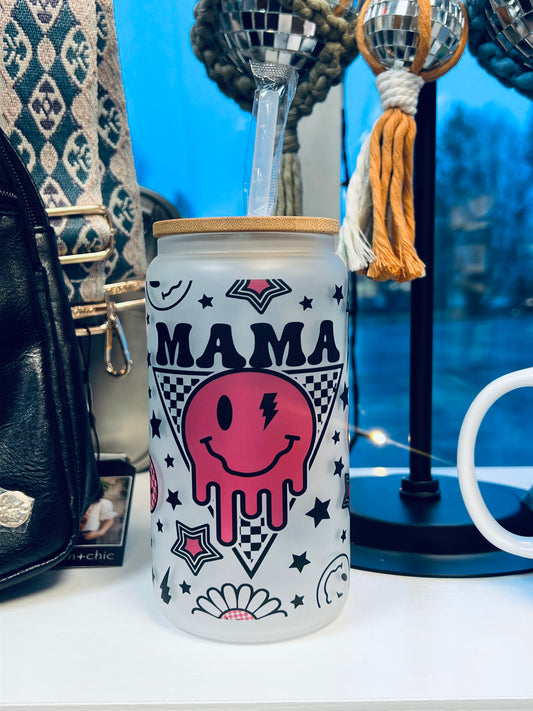 MAMA Glass Tumbler