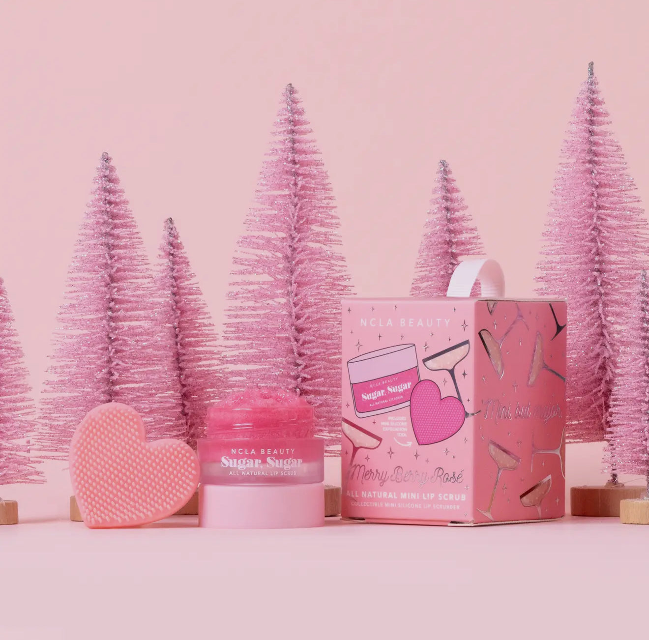 🎀 Merry Berry Rosé Lip Scrub Gift Set