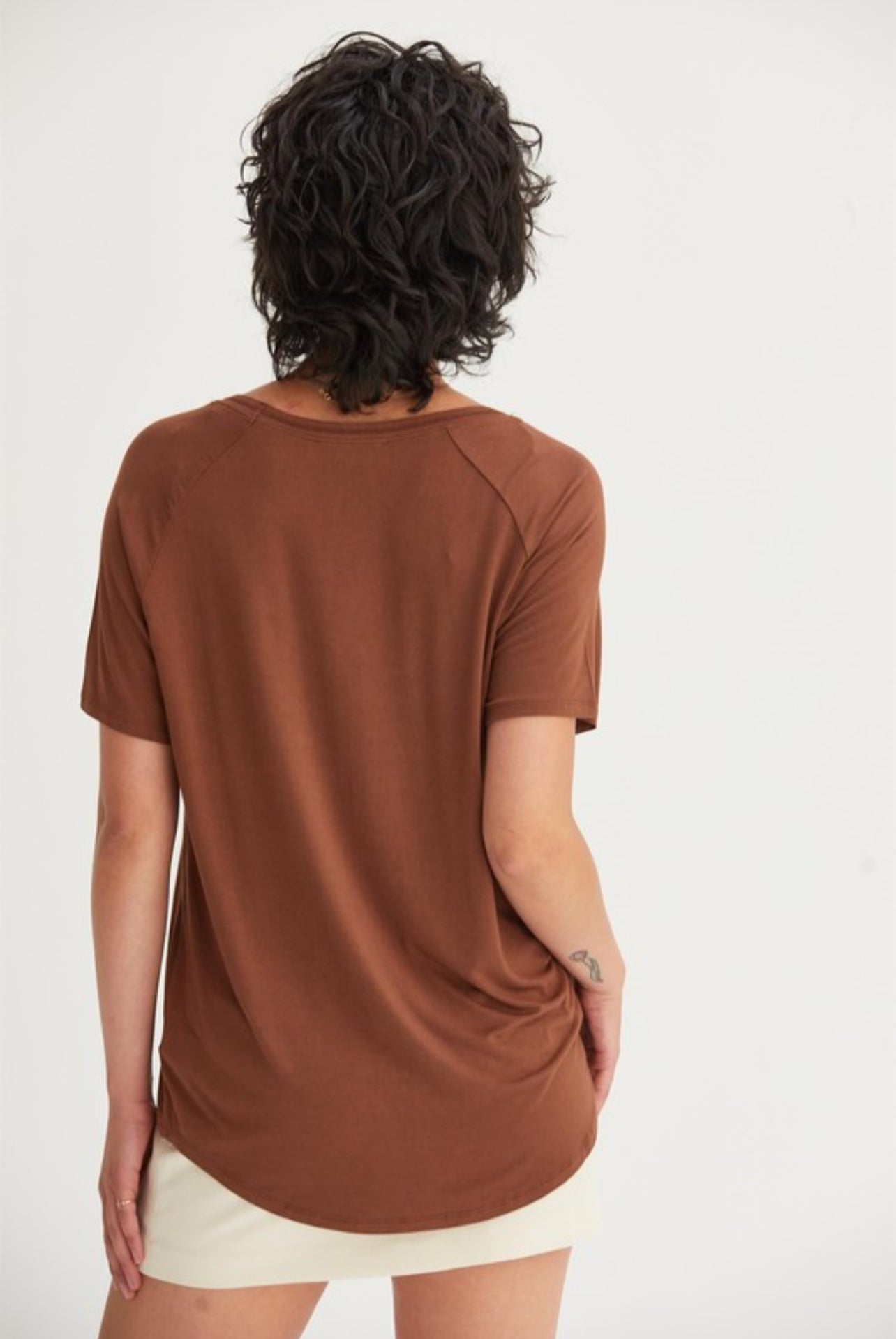 Loose Fit V-neck