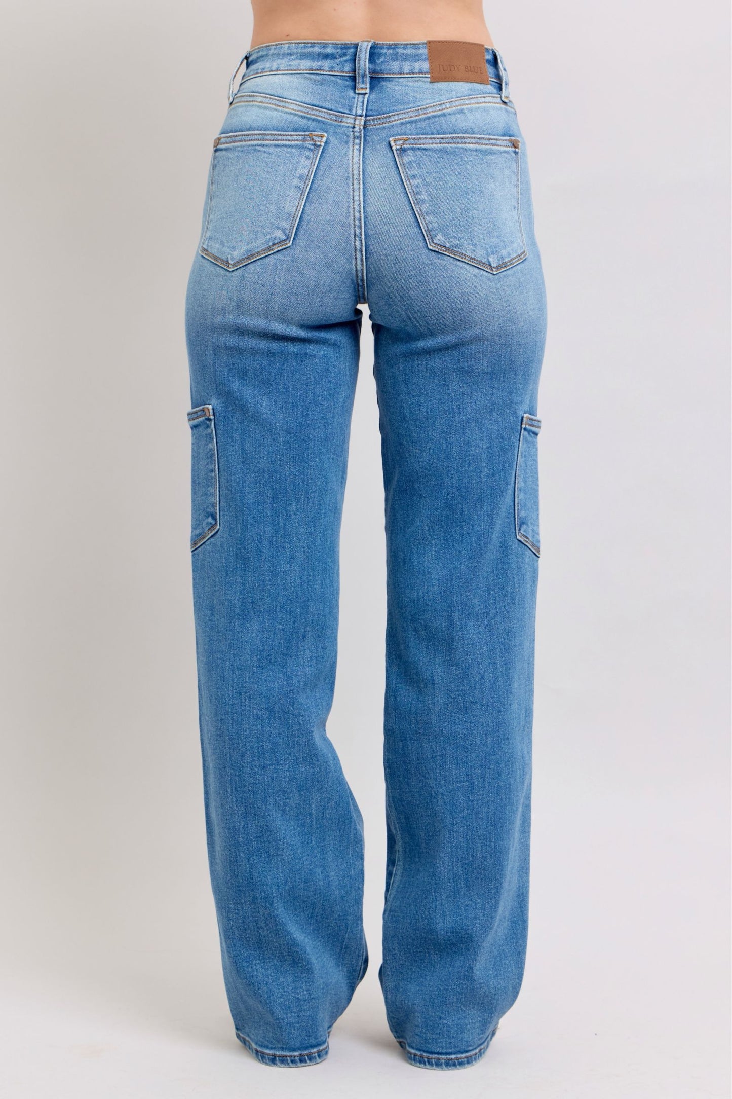 Judy Blue 90’s Straight Cargo Style Jeans