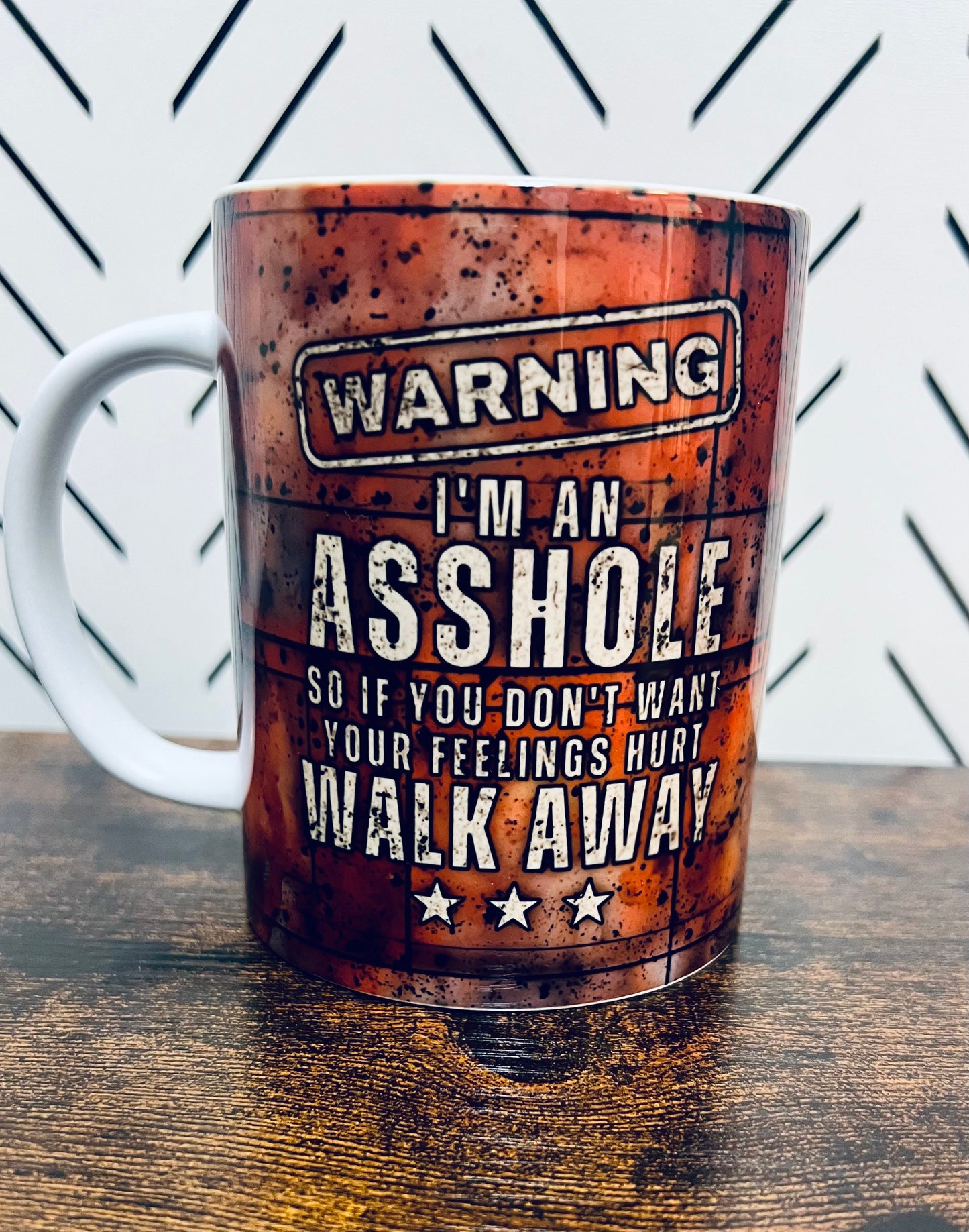 WARNING Mug