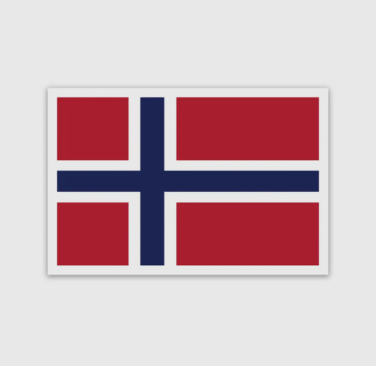 Norwegian Flag Sticker