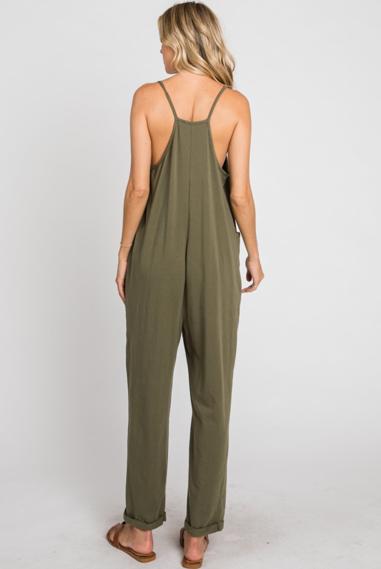 Olive Relaxed Jumpsuit