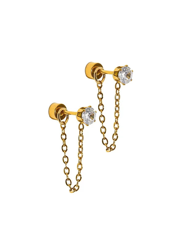 Indy Screwback Stud Earrings