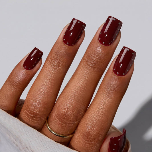 Pink Cat Eye Glossy Almond Nails - French Fake Nails Kit: Late Plans