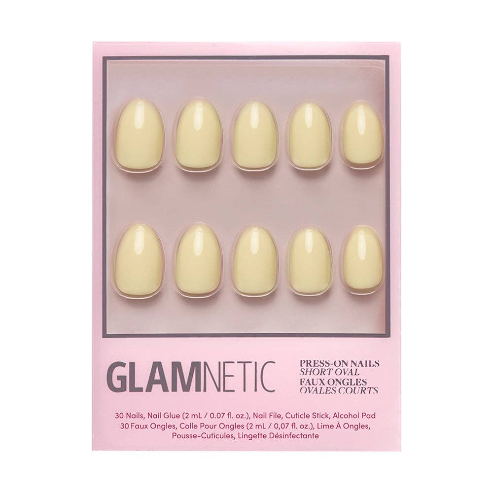 Pastel Yellow Nails