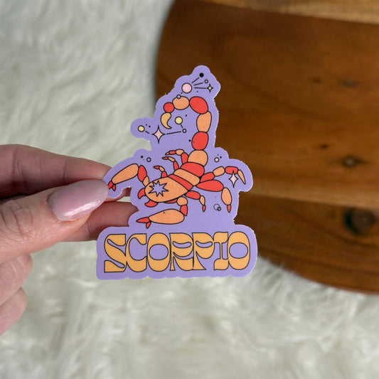 Scorpio Astrology Sign Sticker