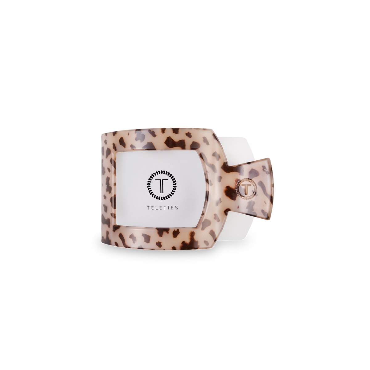 Blonde Tortoise | Small | Flat Square Hair Clip