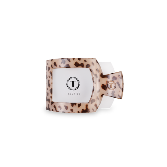 Blonde Tortoise | Small | Flat Square Hair Clip